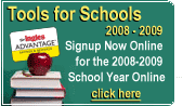Tools For Schools. Sign up for the 2008-2009 School Year