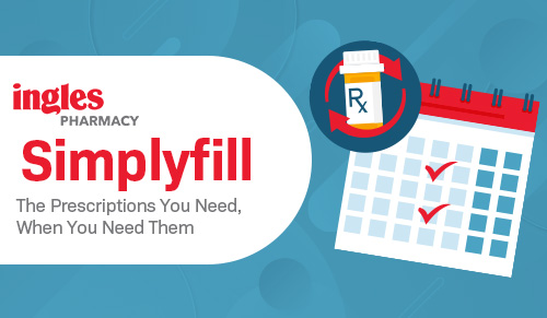 Ingles Pharmacy Online. SImply fill thge prescriptions you need when you need them