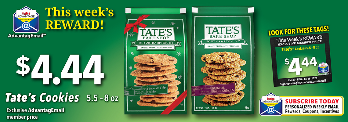 RP-3960_INGLS_AM_1140x400_Tatescookies image AdvantagEmail. This Week