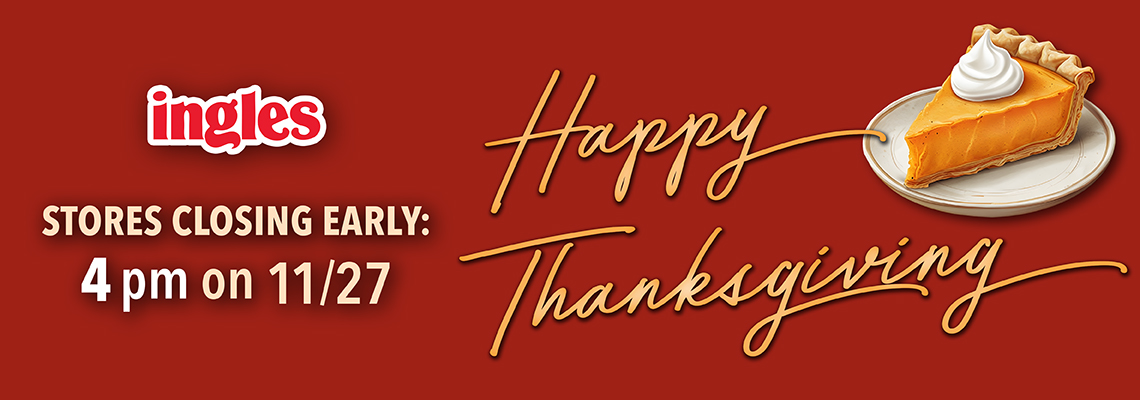 Stores closing early. 4pm on November 27th