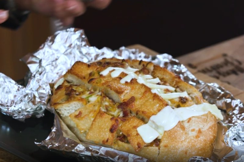 Abby J's Loaded Football Party Bread