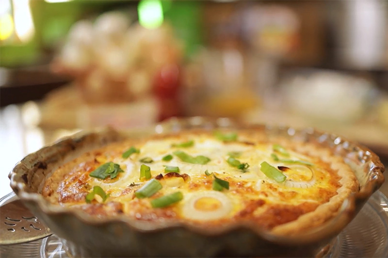 Abby J&rsquo;s Vidalia Onion Pie