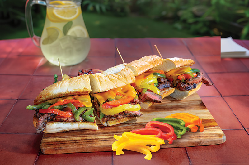 Star Spangled Steak Sandwich